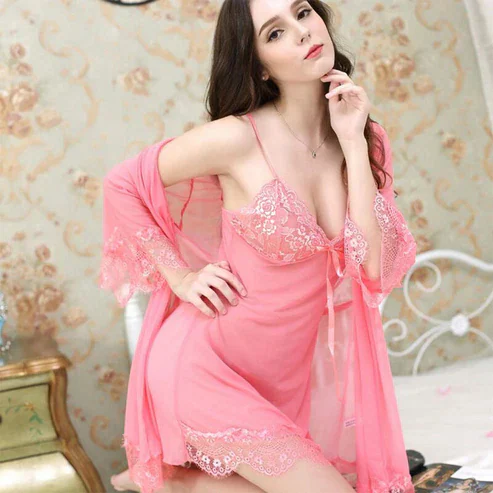 Perspective Sheer Night Dress