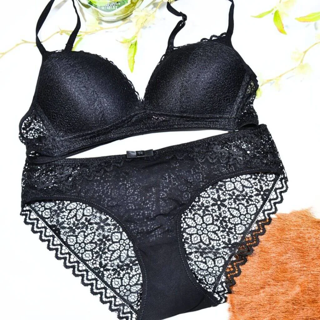 Imported Light Padded Net Bridal Bra Set – Bridal Lingerie Collection