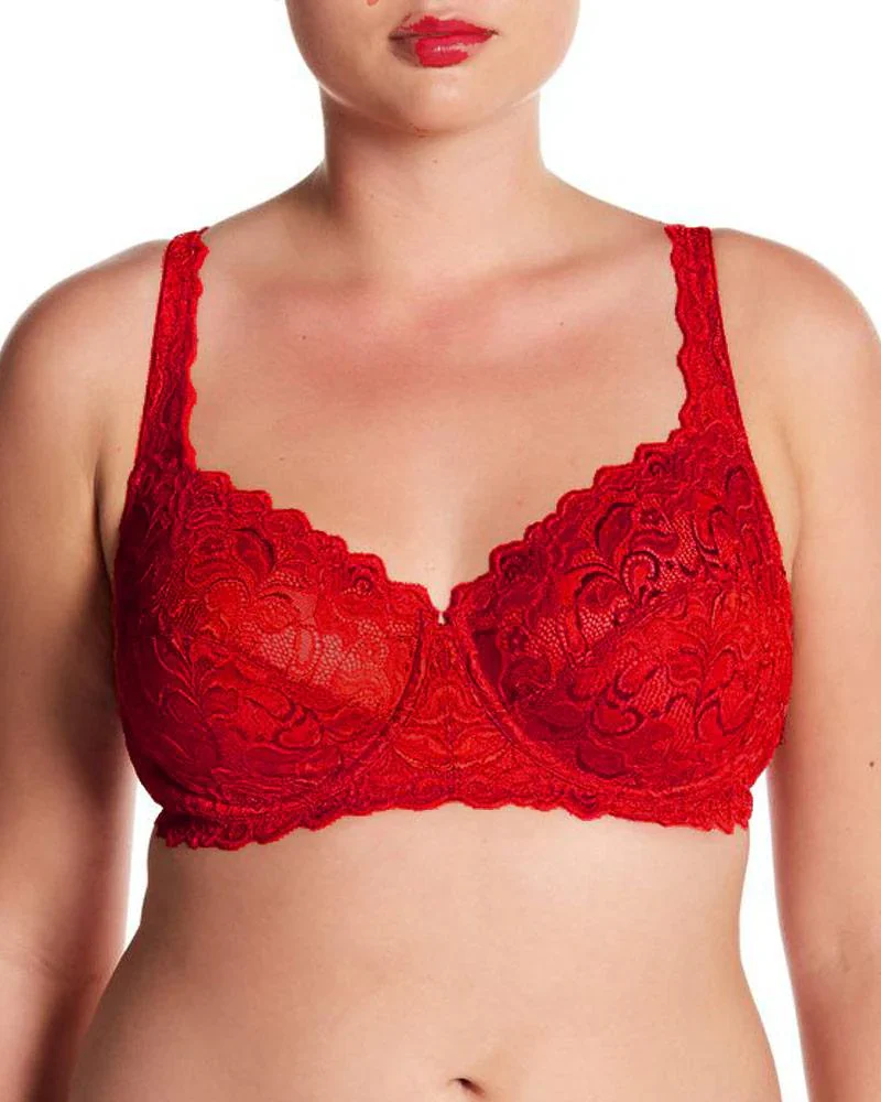 Bridal Bra – Red Embroidered Underwidred Padded Bra